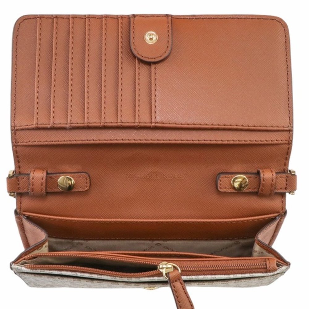 SOLD MICHAEL KORS Jet Set Travel Phone Xbody Bag/Clutch - Picture 4 of 8